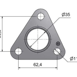 Прокладки турбіни Opel 1.7D Z17 49131-06003, 49131-06016, 49131-06007, 49131-06013, 49131-06006, 49131-06004 2505521 RC Turbo СТО - ремонт та продаж турбін