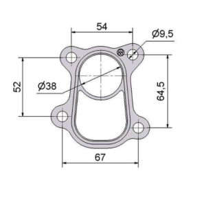 Комплект прокладоктурбіни № 2505330 Hyundai 2.0D RC Turbo СТО - ремонт та продаж турбін