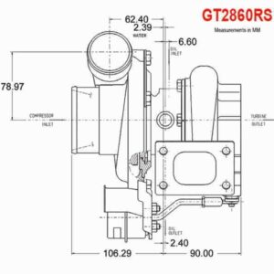 Турбина GT2860RS, 836026-5014S, 836026-5013S, GT2860R, 836026-14, 836026-13, 836026-0014, 836026-0013, 739548-5005S RC Turbo СТО - ремонт и продажа турбин
