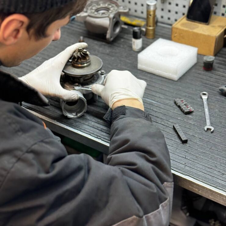 Установка картриджів для турбін