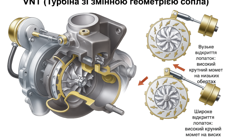 Типи турбонаддувів: технології для підвищення потужності двигуна